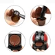 Набор многоразовых капсул для кофе с фильтром для кофемашин Dolce Gusto комплект аксессуаров для кофеварки + ложка и щеточка, 3 шт, коричневый (108530504) - изображение 4
