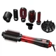 Фен-щетка VGR V-488 red стайлер 8in1 1100W - изображение 3