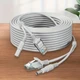 Кабель RJ45 DC 10 м для видеонаблюдения комбинированный медный удлинитель питания - изображение 1