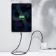 Зарядное устройство Baseus 30W Quick Charger Быстрая зарядка QC3.0+PD3.0 2USB+Type-C. Зарядка для телефона Басеус 30W 3A (CCXJ-E02) White - изображение 6