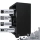 Двухпроцессорная рабочая станция PowerUp #437 AMD EPYC 7713 x2 / 512 GB / SSD 2TB / NVIDIA Quadro RTX A2000 6GB специализированная многопроцессорная вычислительная для разработки - изображение 1
