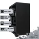 Двухпроцессорная рабочая станция PowerUp #392 AMD EPYC 7413 x2 / 128 GB / SSD 2TB / NVIDIA Quadro RTX A2000 6GB специализированная многопроцессорная вычислительная для разработки - изображение 1
