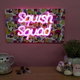 Настінна лампа Squishmallows Squish Squad Neon Wall Light Neon Pink (5060960748355) - зображення 9