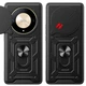 Чехол Fiji Camera Defence для Honor X9b бампер с защитой камеры и подставкой Black - изображение 2
