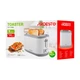ARDESTO Тостер White stripes T-F17WG 930Вт, пластик, белый+серый - изображение 6