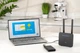 TCL Маршрутизатор LINKHUB (HH42CV2) LTE, Wi-Fi4, 1xFE LAN/WAN, 1xFE LAN, 2xSMA, Чорний + Power Bank 20000мА - зображення 3