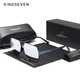 Мужские поляризационные солнцезащитные очки KINGSEVEN N7511 Blue Silver - изображение 1