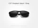Чоловічі поляризаційні сонцезахисні окуляри KINGSEVEN LC755 Gradient Black Gray - зображення 2