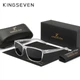 Чоловічі поляризаційні сонцезахисні окуляри KINGSEVEN LC755 Transparent Gray - зображення 1