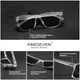 Чоловічі поляризаційні сонцезахисні окуляри KINGSEVEN LC755 Transparent Gray - зображення 5