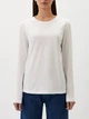 Лонгслив длинный женский Armani Exchange 354031539 XL Белый (1159835900) - изображение 1