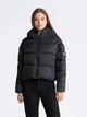 Куртка демисезонная короткая с капюшоном женская Calvin Klein 551785590 3X Черная (1159835814) - изображение 1