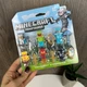 Детский набор фигурок Minecraft с оружием фигурки игрушечные герои Майнкрафт (7091М) - изображение 7
