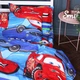 Простынь MirSon Бязь 17-0778 McQueen's Racing Dreams blue Полуторная 150х220 см (2200011256900) - изображение 2