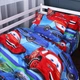 Простынь MirSon Бязь 17-0778 McQueen's Racing Dreams blue Полуторная 150х220 см (2200011256900) - изображение 3