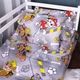 Простынь MirSon Бязь 17-0781 Paw Patrol gray Полуторная 150х220 см (2200011259154) - изображение 1