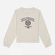 Детский лонгслив для девочки Tommy Hilfiger 302087071 122 см Молочный (1159836052) - изображение 1