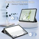Чехол Smart Case на OPPO Pad Air 2 (11.4") / чехол для планшета с функцией подставки / (красный) - изображение 5