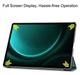 Чохол Smart Case на Samsung Galaxy Tab S9 Plus (12.4") / чохол для планшета з функцією підставки / (чорний) - зображення 5