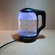 Чайник электрический стеклянный Grunhelm EKG-1843B LED подсветка - изображение 2
