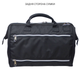Дорожная cумка-саквояж DERBY FitnessBag спортивная фитнес сумка ручная кладь в самолет лоукост 40 30 20 черная - изображение 6
