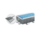 Басейн каркасний прямокутний 10в1 Bestway 56442 404 x 201 x 100 см - зображення 9