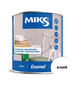 Эмаль алкидная матовая MIKS Color (Белая) 12 кг - изображение 1