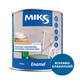 Эмаль алкидная глянцева MIKS Color (Ярко-голубая) 2,8 кг - изображение 1