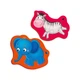 Магнітні бебі пазли "Зебра та слоненя" Vladi toys VT3208-12 - изображение 1