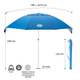 Пляжна парасолька Nils Camp XL NC7822 (5907695506846) - зображення 11