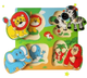 Drewniane puzzle niespodzianka Viga na podkładce z uchwytami Zoo 59563 (6934510595630) - obraz 3