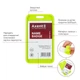 Бейдж-чехол SoftTouch матовый, салатовый, без шнурка 4550V-09-A (54*85мм), AXENT - изображение 3