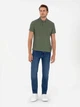 Поло довге чоловіче Pierre Cardin G021SZ011-000-2047332(haki) XL Хакі (8683857790694) - зображення 3