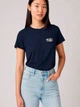 Футболка хлопковая женская Levi`s The Perfect Tee 17369-2949 S Темно-синяя (5401157865866) - изображение 3