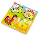 Drewniane puzzle niespodzianka Viga na podkładce z uchwytami Farma 59562 (6934510595623) - obraz 4