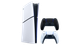 Набір Консоль Sony PlayStation 5 Slim Digital Edition 825GB White + Геймпад Бездротовий DualSense Midnight Black - зображення 2