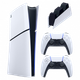 Набор Консоль Sony PlayStation 5 Slim Digital Edition 825GB White + Геймпад Беспроводной DualSense + Зарядное Устройство Проводной DualSense - изображение 1