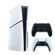 Набір Консоль Sony PlayStation 5 Slim Blu-ray 1TB White + Геймпад Бездротовий DualSense Midnight Black - зображення 1