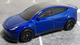 Машинка Базовая Hot Wheels Tesla Model Y Green Speed 1:64 HTB80 Dark Blue - изображение 2