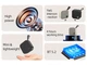 Колонка портативная Hoco HC22 auspicious sports TWS speaker |BT5.2, AUX/TF/USB/FM, 4h| Black - изображение 3