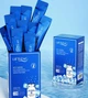 Нічна відновлювальна маска для обличчя з пептидами Liftheng blue copper peptide freeze-dried powder Ice 1шт - зображення 2
