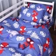 Комплект постельного белья MirSon Евро 200х220 см Kids Time 17-0789 Spider-Man 2 Бязь (2200011397092) - изображение 1