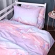 Простынь MirSon Ranforce Elite 17-0790 Единорог на радуге King Size 220x240 см (2200011396019) - изображение 1