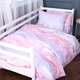 Простынь MirSon Бязь 17-0790 Единорог на радуге King Size 220x240 см (2200011395753) - изображение 2