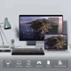 Механічна бездротова (Bluetooth + 2,4G) клавіатура з HOT SWAP AULA F75 MAX, TFT Screen Knob, RGB, Reaper switch Mac/Win УКР/АНГЛ Purple (F75MAXPURPLE) - изображение 4