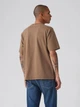 Футболка хлопковая длинная мужская Levi`s Red Tab Vintage Tee Garment Dye A0637-0139 M Светло-коричневая (5401157837313) - изображение 2