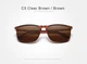 Мужские поляризационные солнцезащитные очки KINGSEVEN 7365 Brown - изображение 2