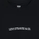 Футболка хлопковая длинная мужская Levi`s SS Relaxed Fit Tee Archival 16143-1835 M Черная с принтом (5401157872475) - изображение 7