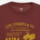 Футболка хлопковая длинная мужская Levi`s Vintage Fit Graphic Tee Archival 87373-0347 S Коричневая (5401157999806) - изображение 7