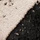 Ткань сетка пайетки матовые черная/бежевая (390г/м.кв150см пог.м) 155634 - изображение 4